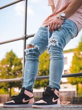 Load image into Gallery viewer, Checkered Denim