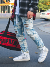 Load image into Gallery viewer, Splatter Denim
